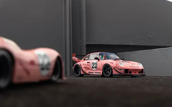 car Porsche pink car HD Desktop Wallpaper | Background Image