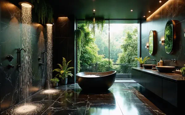 bathroom marble nature HD Desktop Wallpaper | Background Image