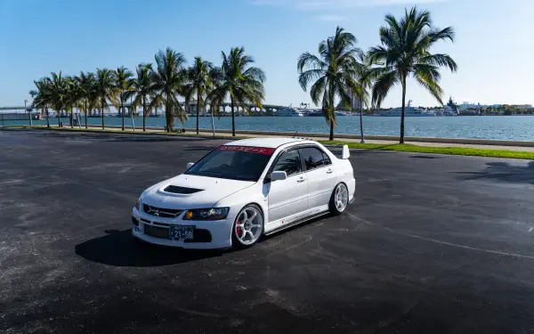 car Mitsubishi Lancer Evolution IX HD Desktop Wallpaper | Background Image