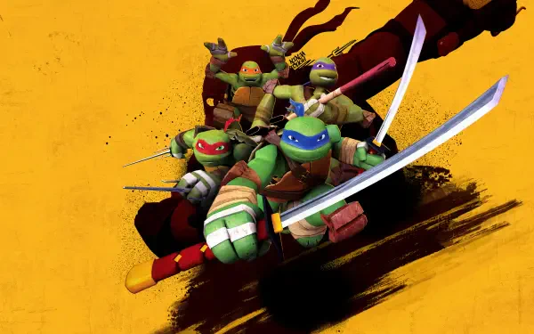 Teenage Mutant Ninja Turtles TV Show HD Desktop Wallpaper | Background Image