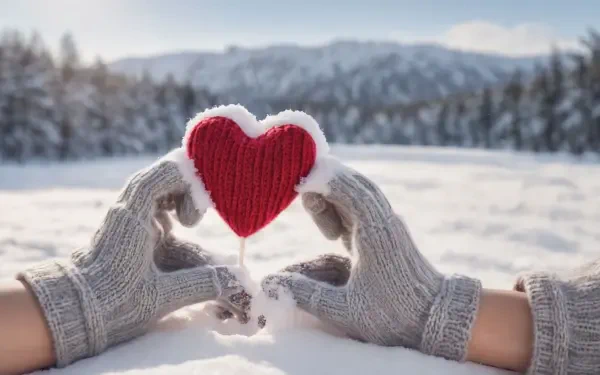 love snow HD Desktop Wallpaper | Background Image