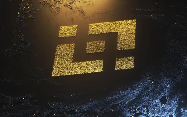 A sleek HD desktop wallpaper featuring the Binance logo, surrounded by digital elements, symbolizing technology and cryptocurrency innovation.