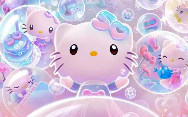 Hello Kitty Island Adventure Hello Kitty HD Desktop Wallpaper | Background Image