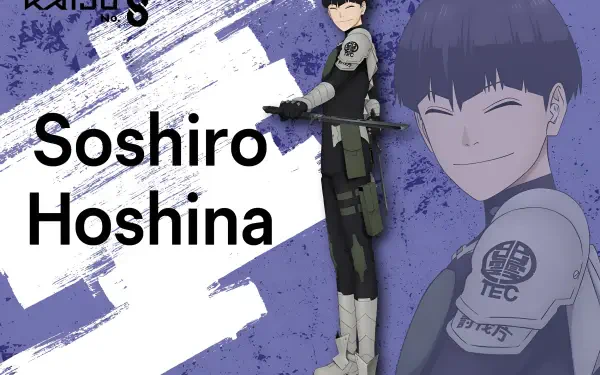 Anime Kaiju No. 8 Soushirou Hoshina HD Desktop Wallpaper | Background Image