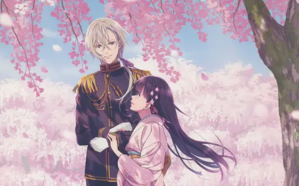 Anime My Happy Marriage Kiyoka Kudou Miyo Saimori HD Desktop Wallpaper | Background Image