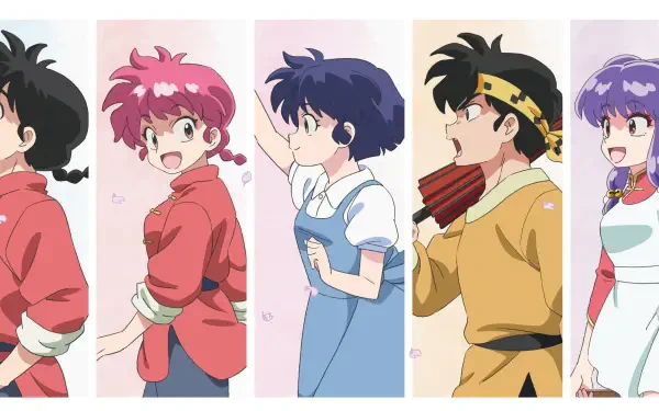 Anime Ranma ½ HD Desktop Wallpaper | Background Image