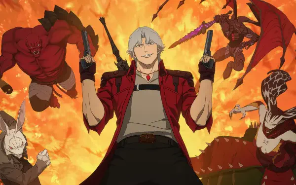 Devil May Cry (Anime) Dante (Devil May Cry) HD Desktop Wallpaper | Background Image