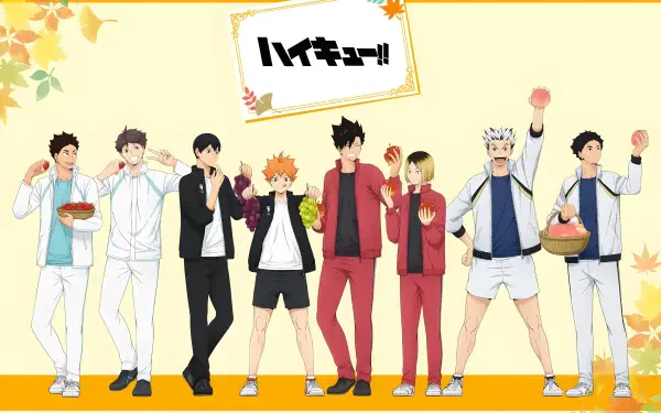 Anime Haikyū!! HD Desktop Wallpaper | Background Image