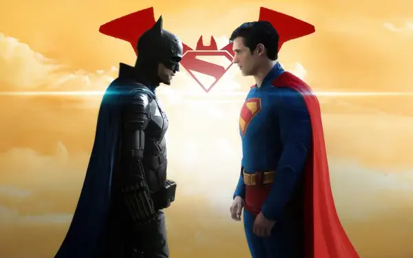 The Batman Superman (2025) HD Desktop Wallpaper | Background Image