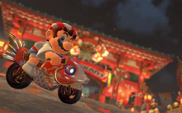 Mario Kart world HD Desktop Wallpaper | Background Image