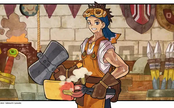 Fantasy Life i: The Girl Who Steals Time HD Desktop Wallpaper | Background Image