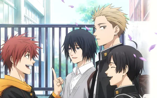 Anime The Fragrant Flower Blooms With Dignity HD Desktop Wallpaper | Background Image