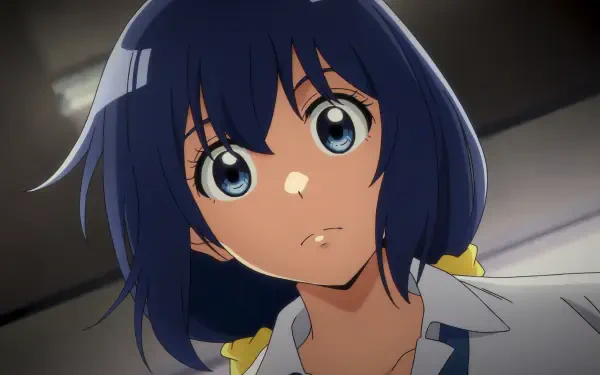 Close-up of Mashiro Nakanishi from the anime Detectives These Days Are Crazy!, rendered in 4K Ultra HD for a PC desktop wallpaper and background.