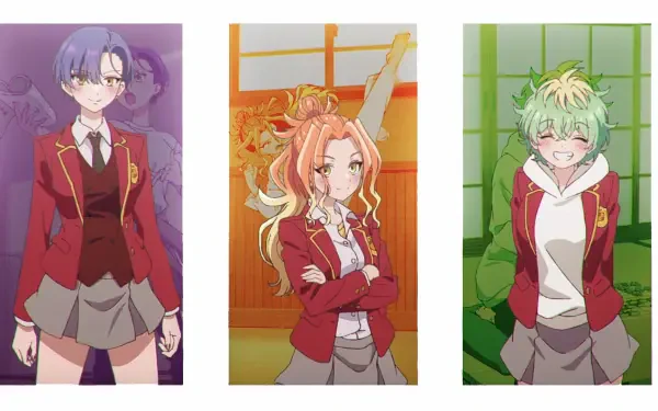 Anime Dealing with Mikadono Sisters Is a Breeze Kazuki Mikadono Niko Mikadono Miwa Mikadono HD Desktop Wallpaper | Background Image