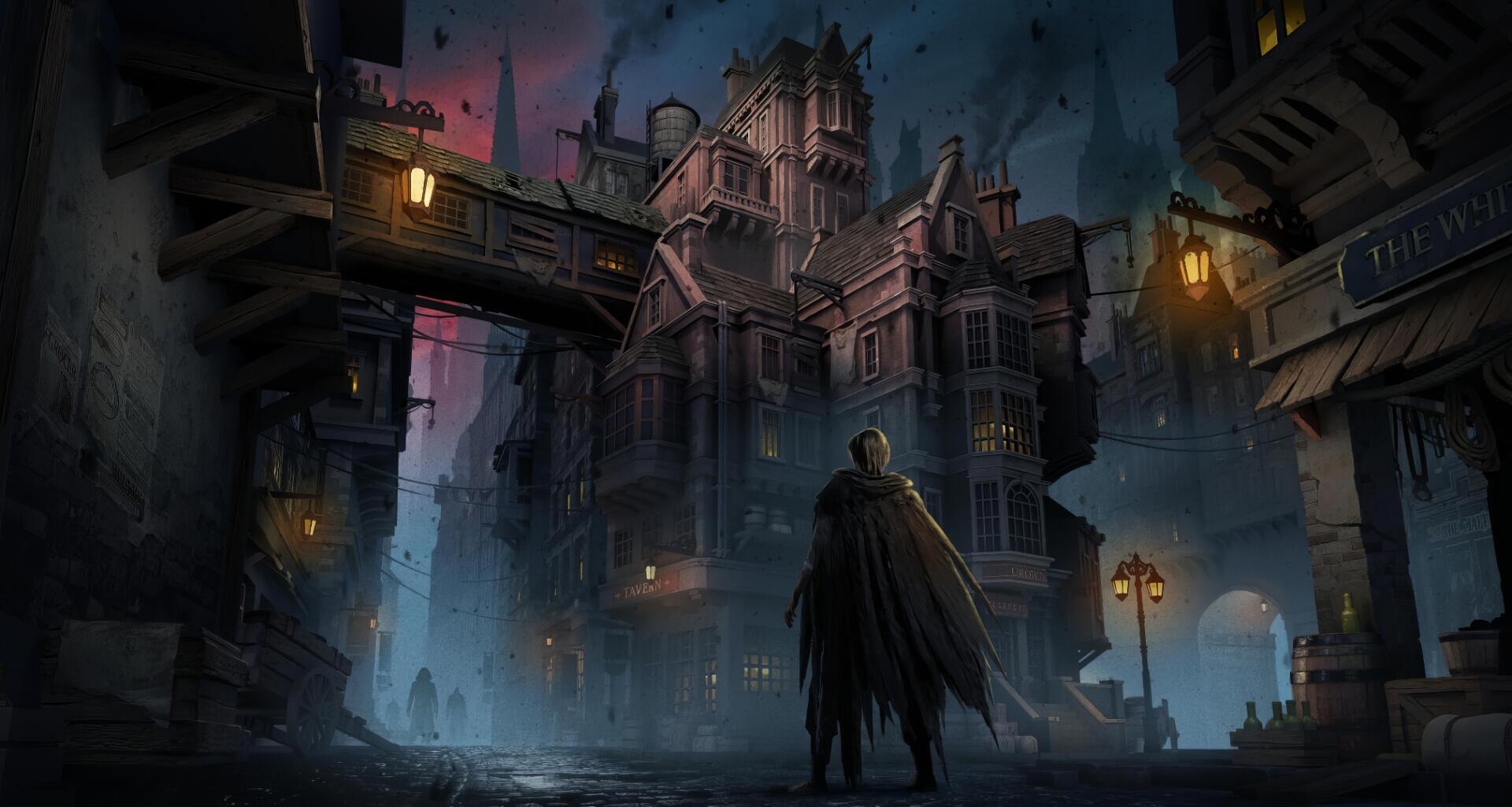 Mistborn: Luthadel at Midnight — HD Wallpaper