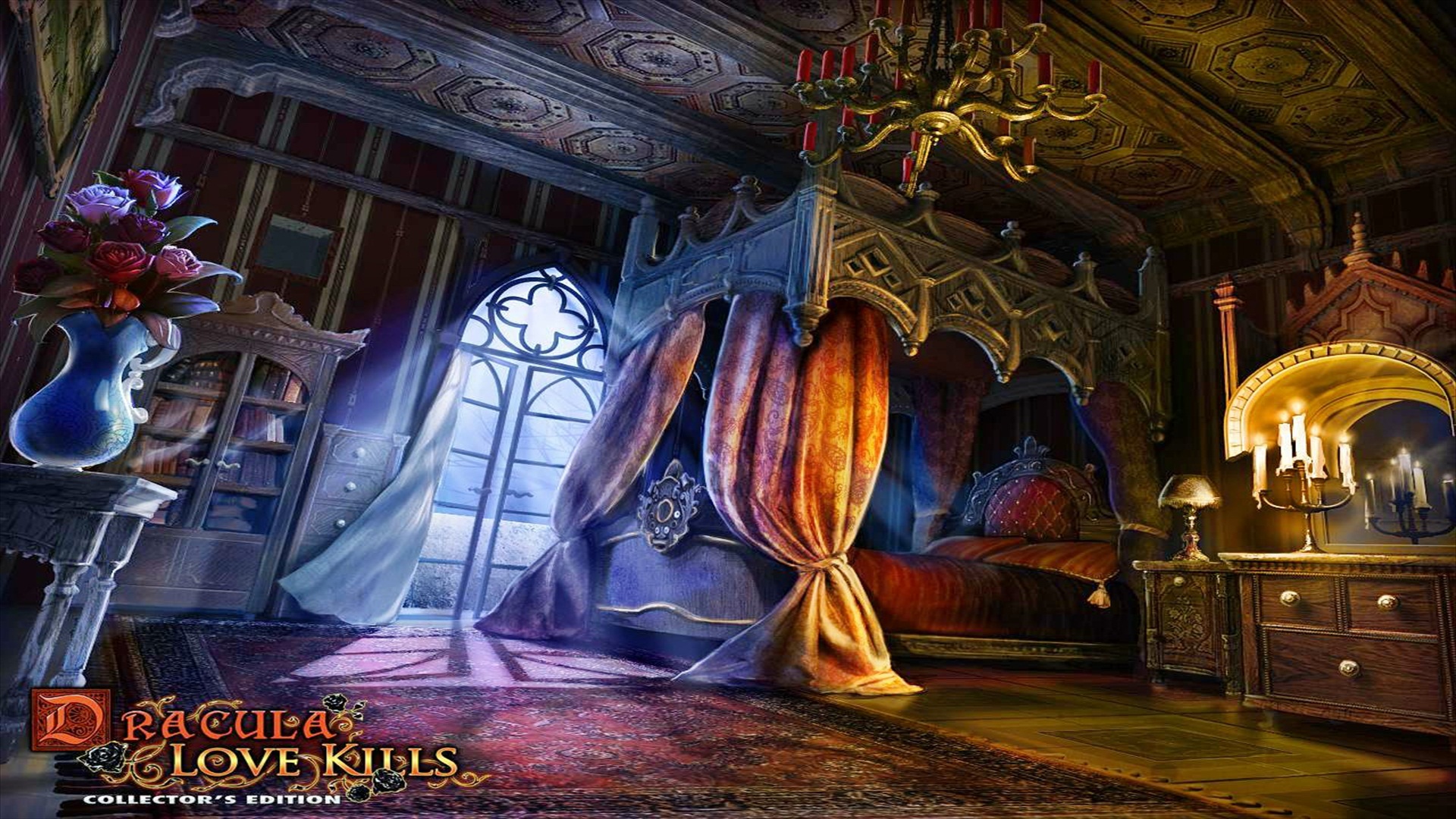 Dracula: Love Kills, a captivating video game desktop wallpaper.
