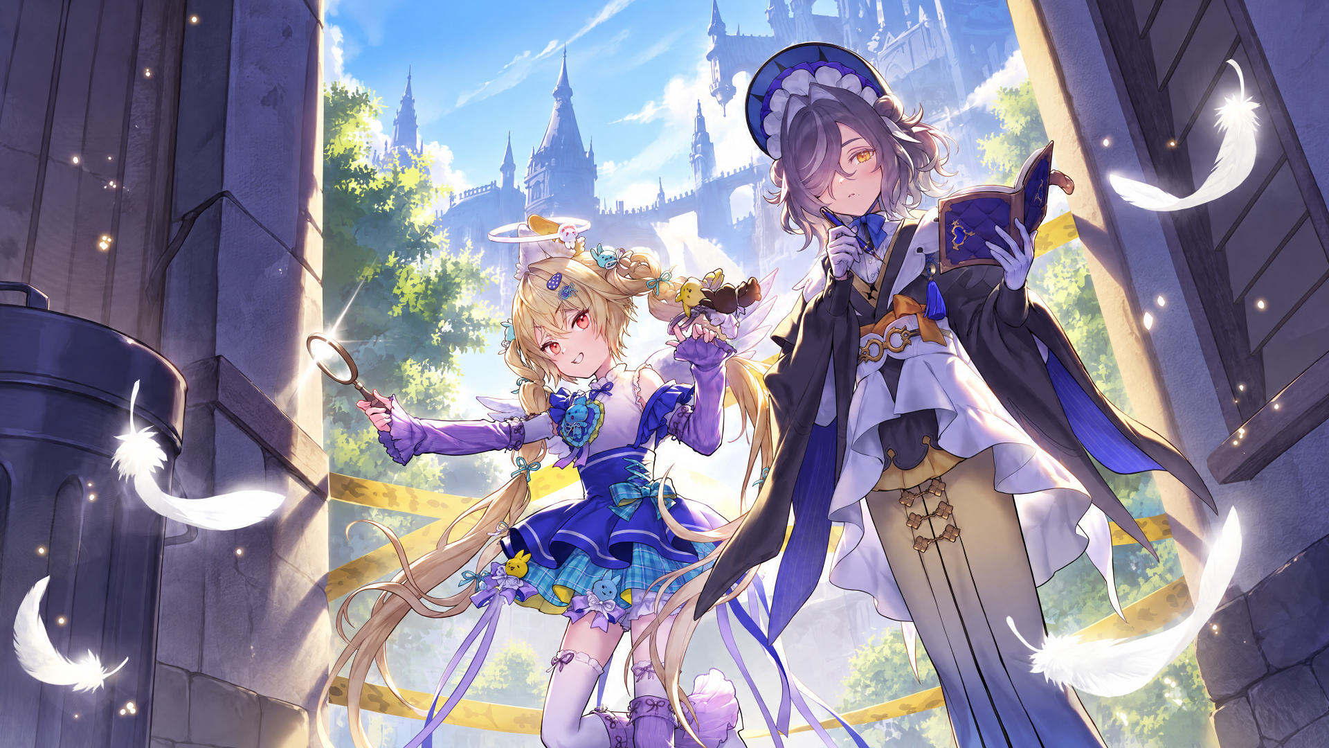 Shadowverse: Worlds Beyond — 4K Celestial Companions Wallpaper ...
