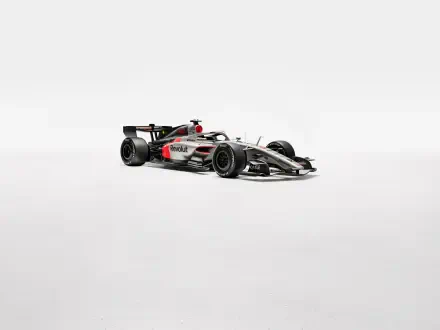 Audi R26 Formula One race car on a clean white background, 4K Ultra HD PC desktop wallpaper.