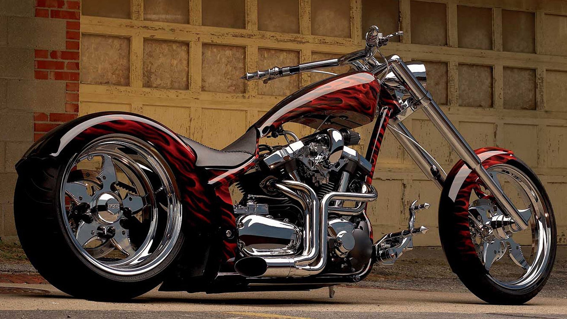 custom chopper motorcycles