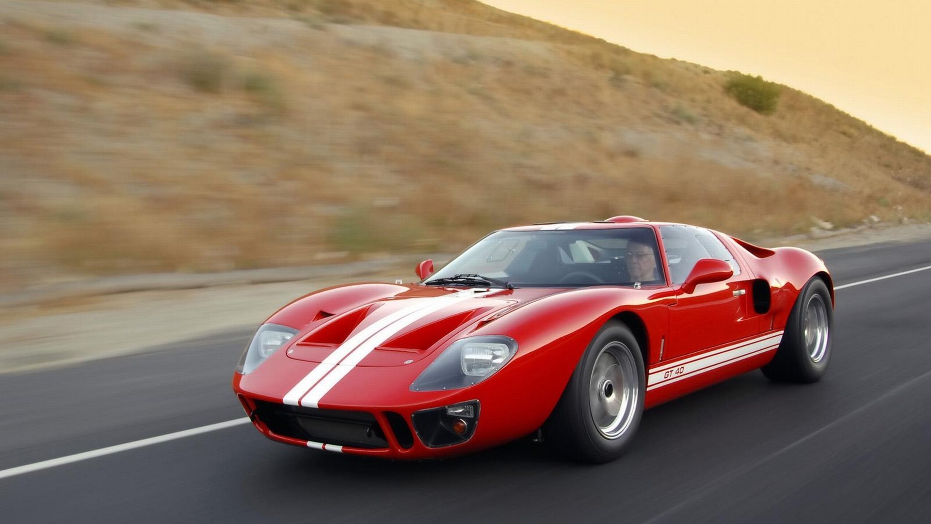 Download Vehicle Ford GT40 HD Wallpaper