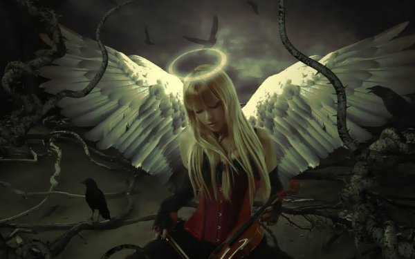 Fantasy Angel Bride HD Wallpaper | Background Image
