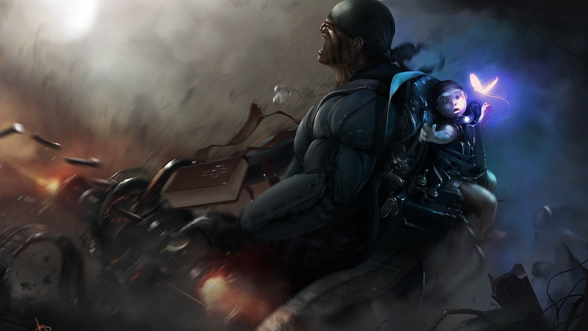 Download Sci Fi Men HD Wallpaper | 1920x1080 | Wallpaper Abyss