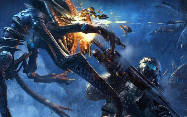 video game Crysis HD Desktop Wallpaper | Background Image