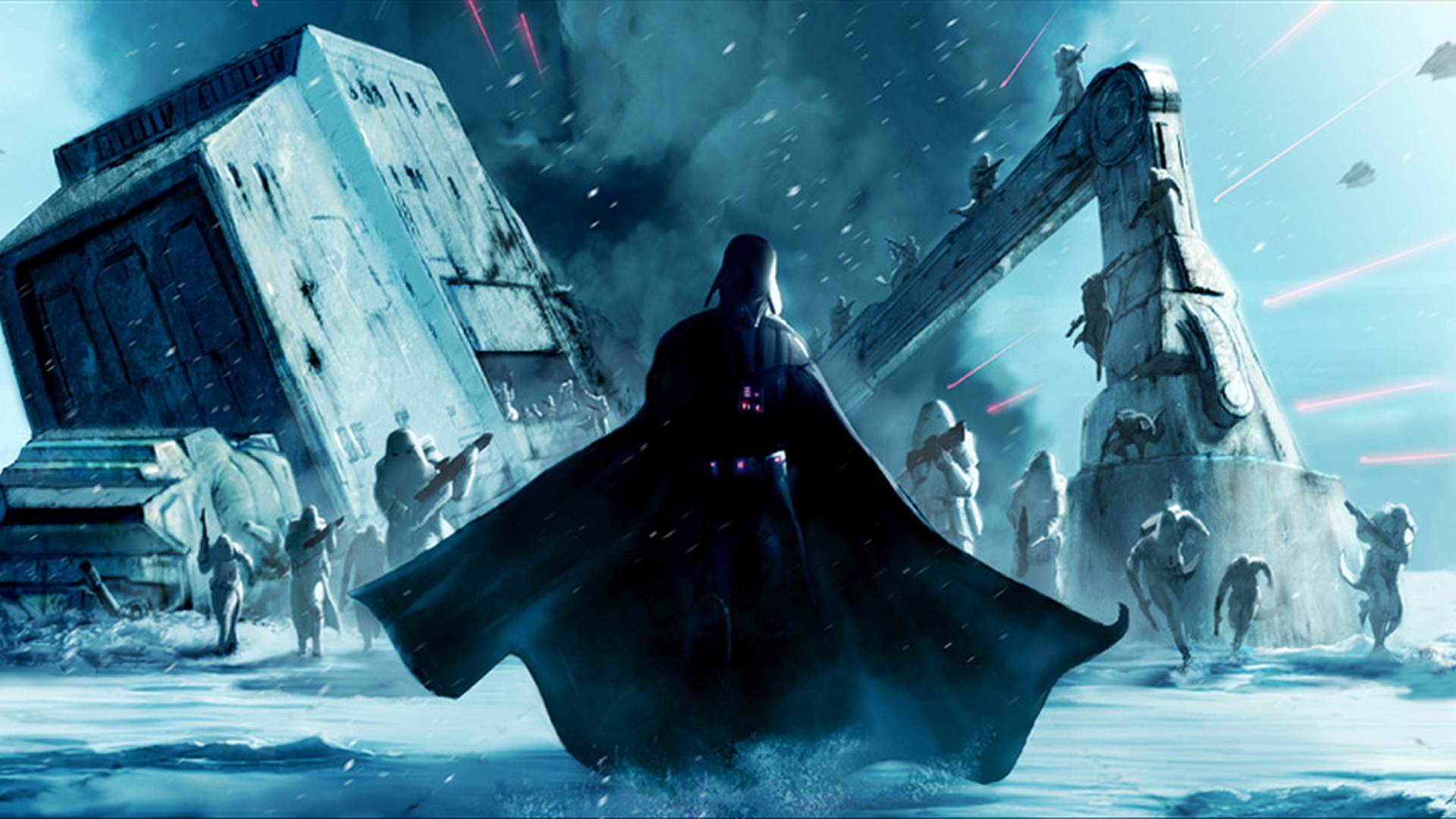 Vader's Purge of Hoth by Livio Ramondelli