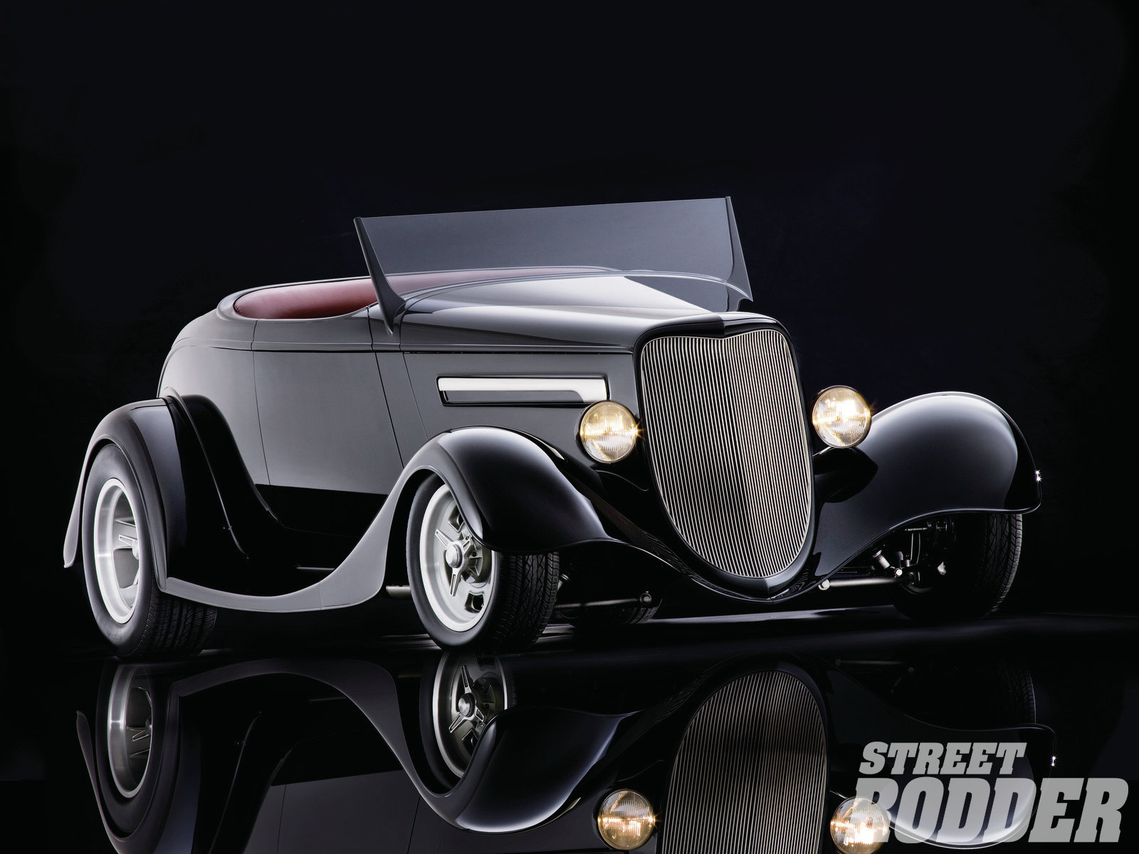 Vehicles 1934 Ford DeLuxe Roadster HD Wallpaper | Background Image