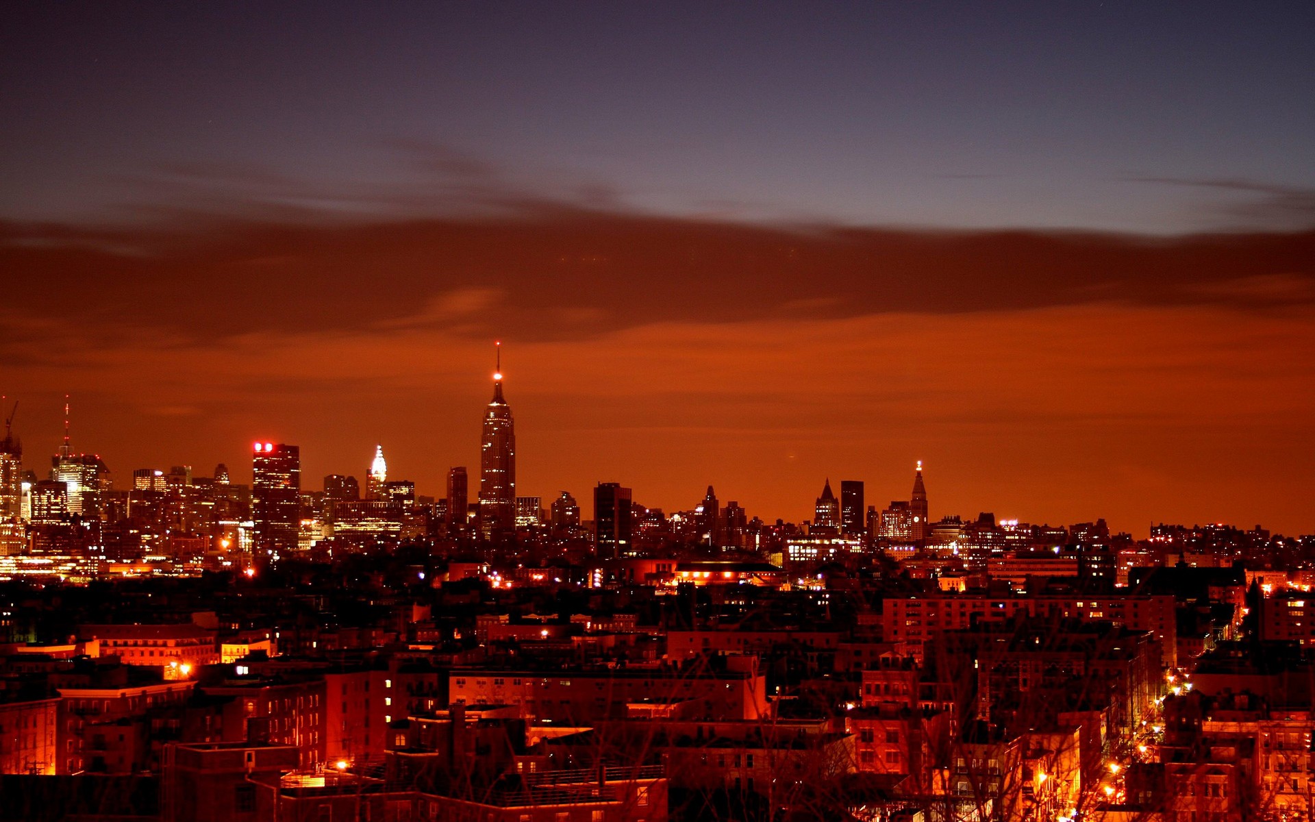 New York City skyline at Manhattan, perfect as a desktop wallpaper.
