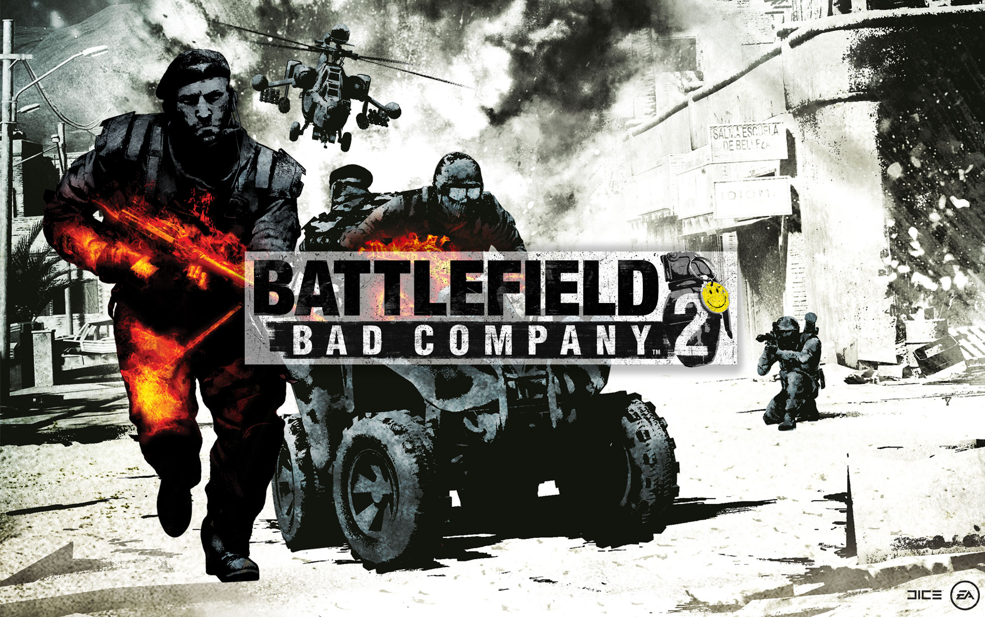 Battlefield Bad Company 2 video game desktop wallpaper
