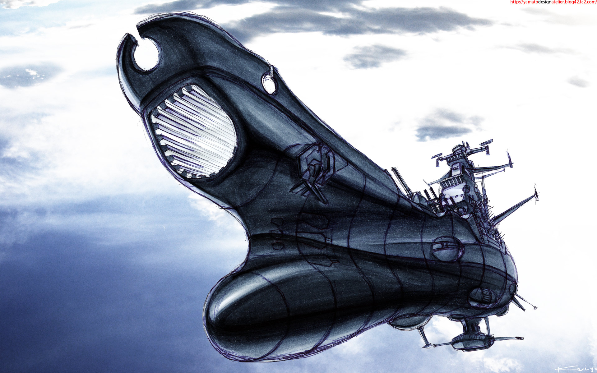 Anime Space Battleship Yamato Wallpaper