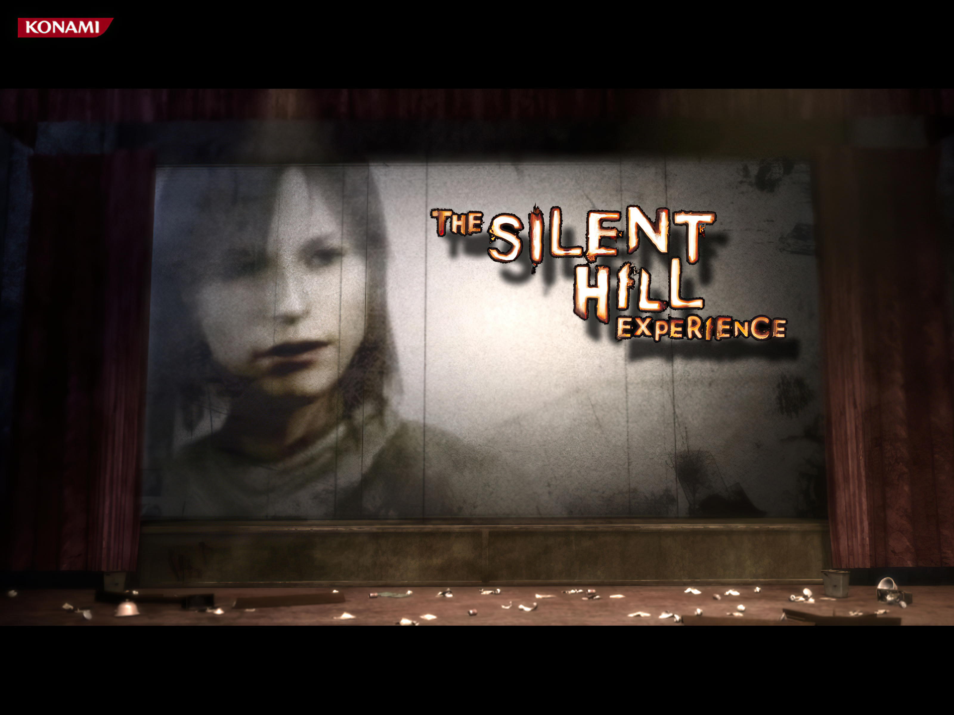 The Silent Hill Experience desktop wallpaper showcasing the eerie ambiance and haunting scenery of the infamous video game.