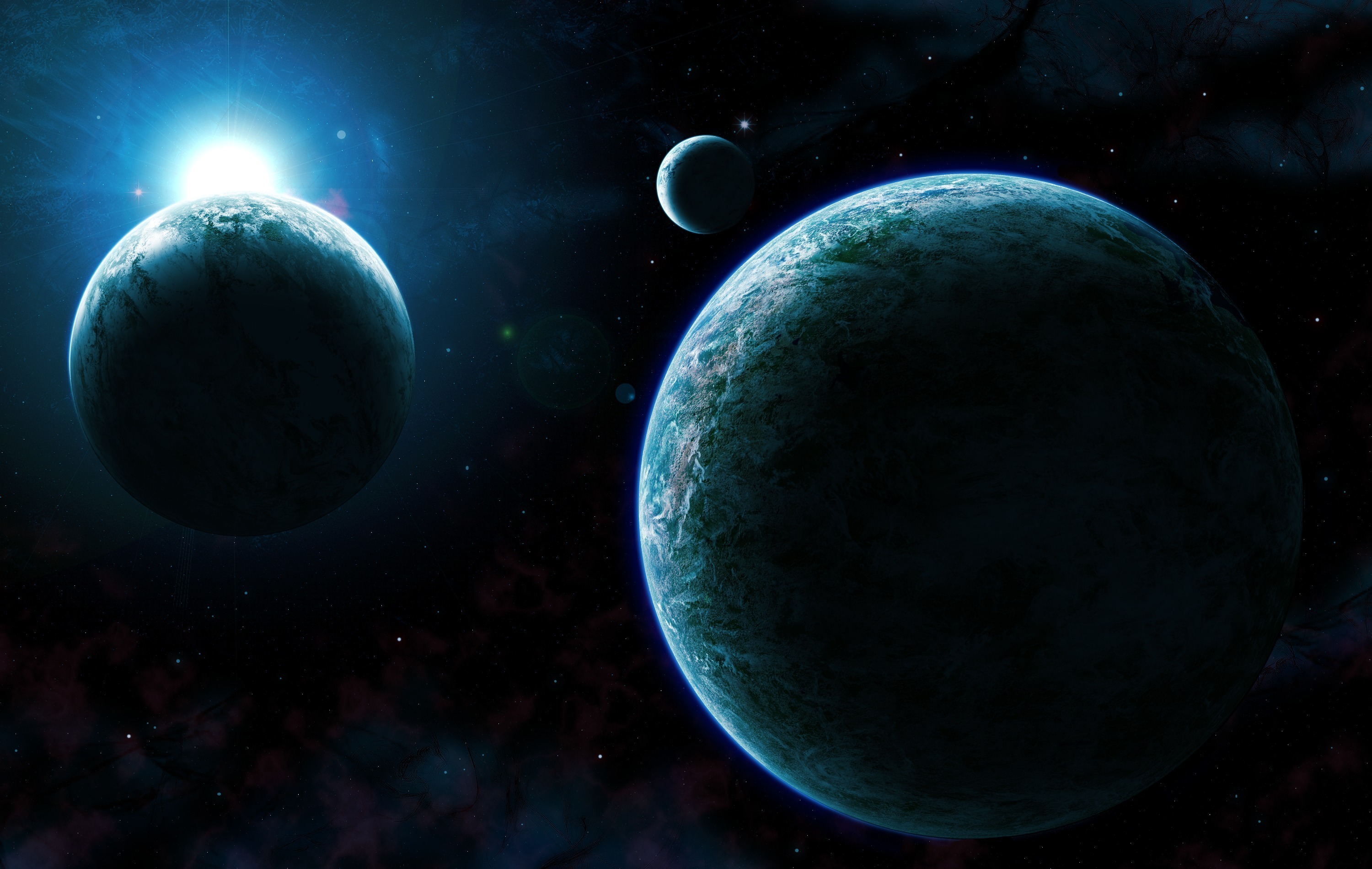 Download Sci Fi Planet HD Wallpaper