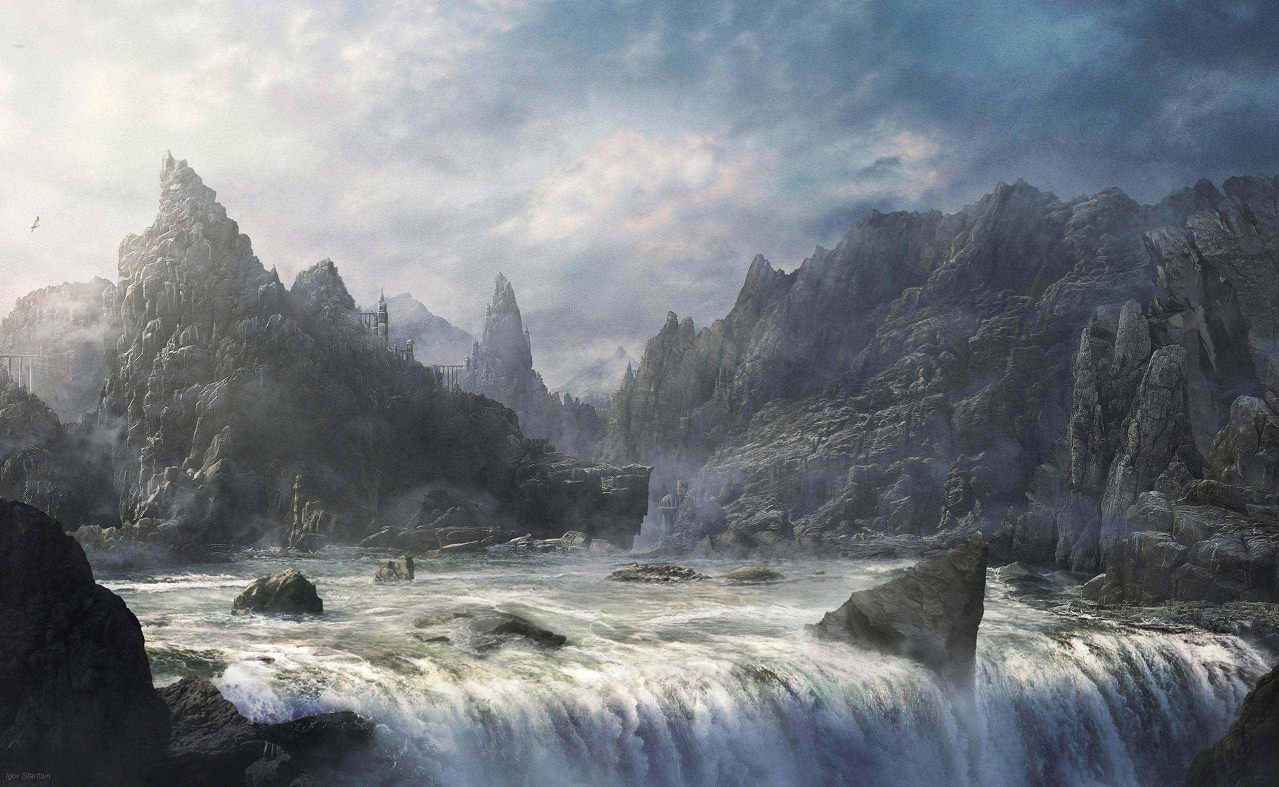 Fantasy Landscape HD Wallpaper | Background Image | 2558x1575