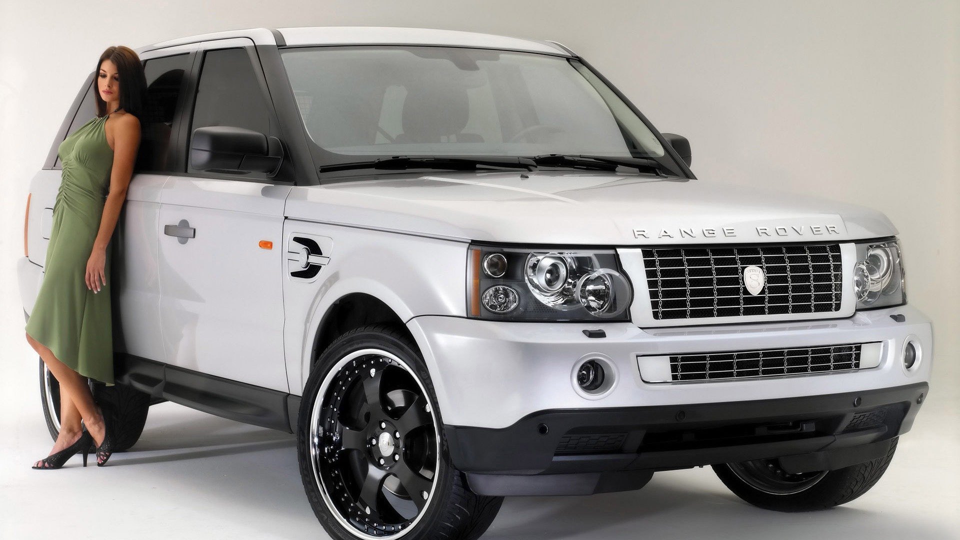 Sleek White Range Rover — HD Land Rover Wallpaper | 1920x1080 ...