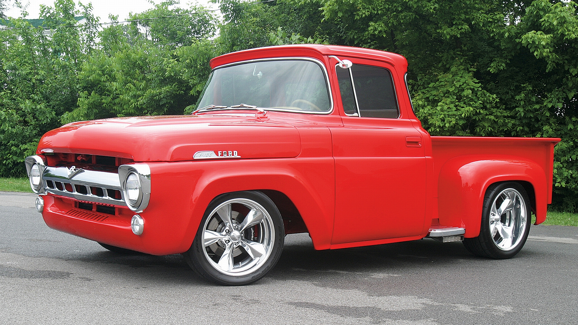 Vehicles 1957 Ford F-100 HD Wallpaper | Background Image