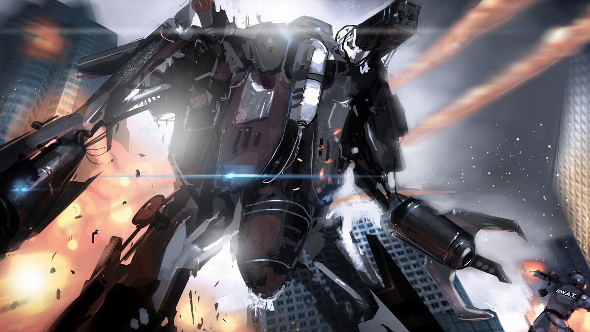 Download Sci Fi Robot HD Wallpaper