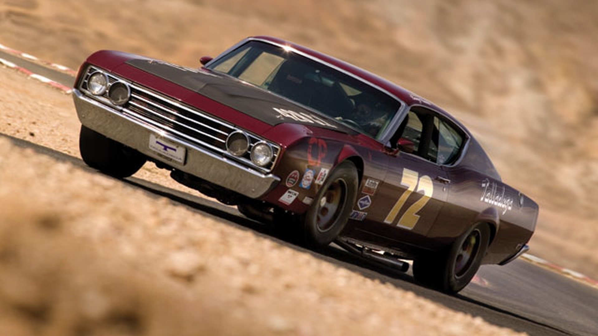 Download Vehicle 1969 Ford Torino Talladega HD Wallpaper