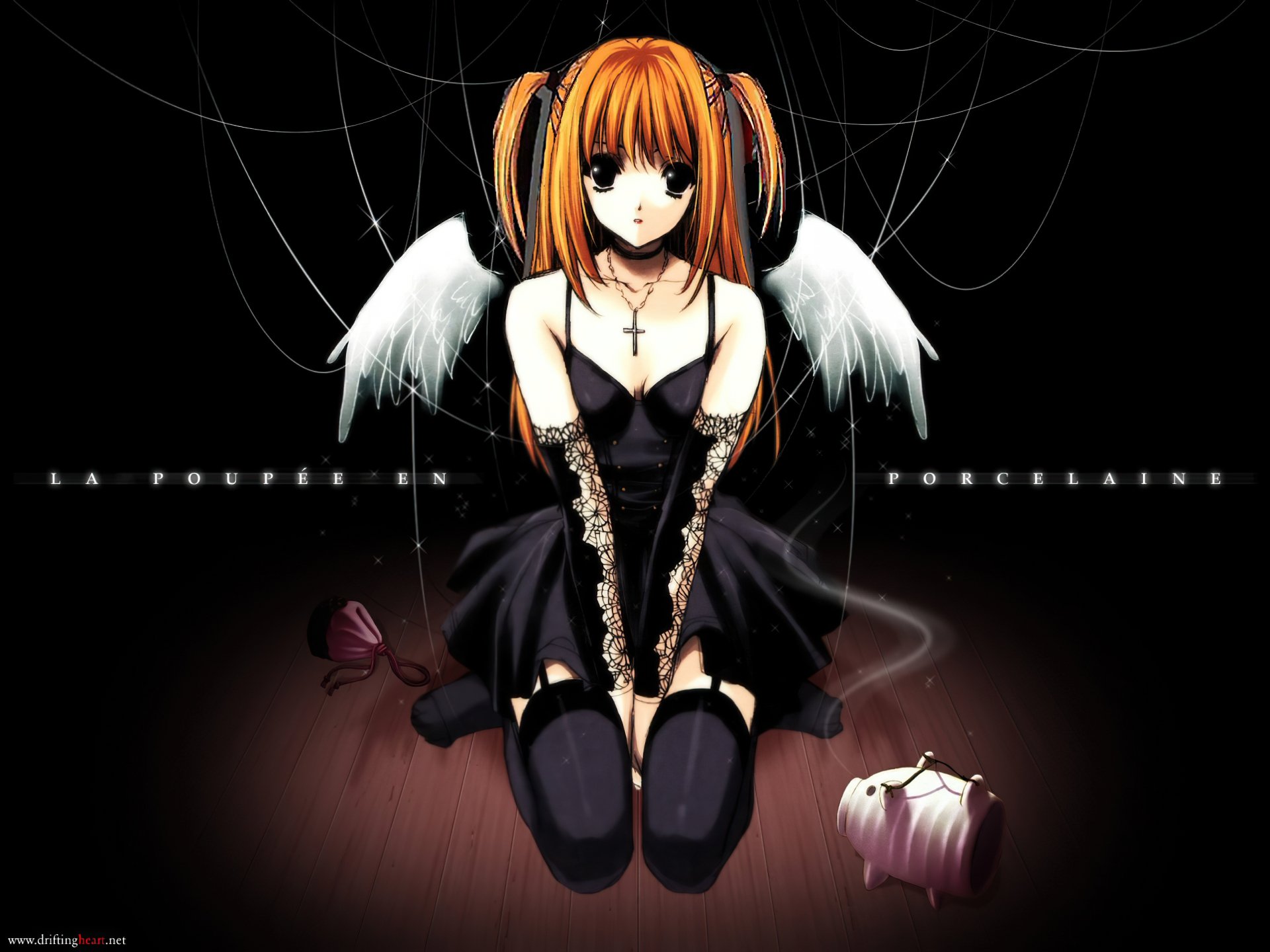 Pictures Death Note Horrible Wings Anime Angels 3000x1892