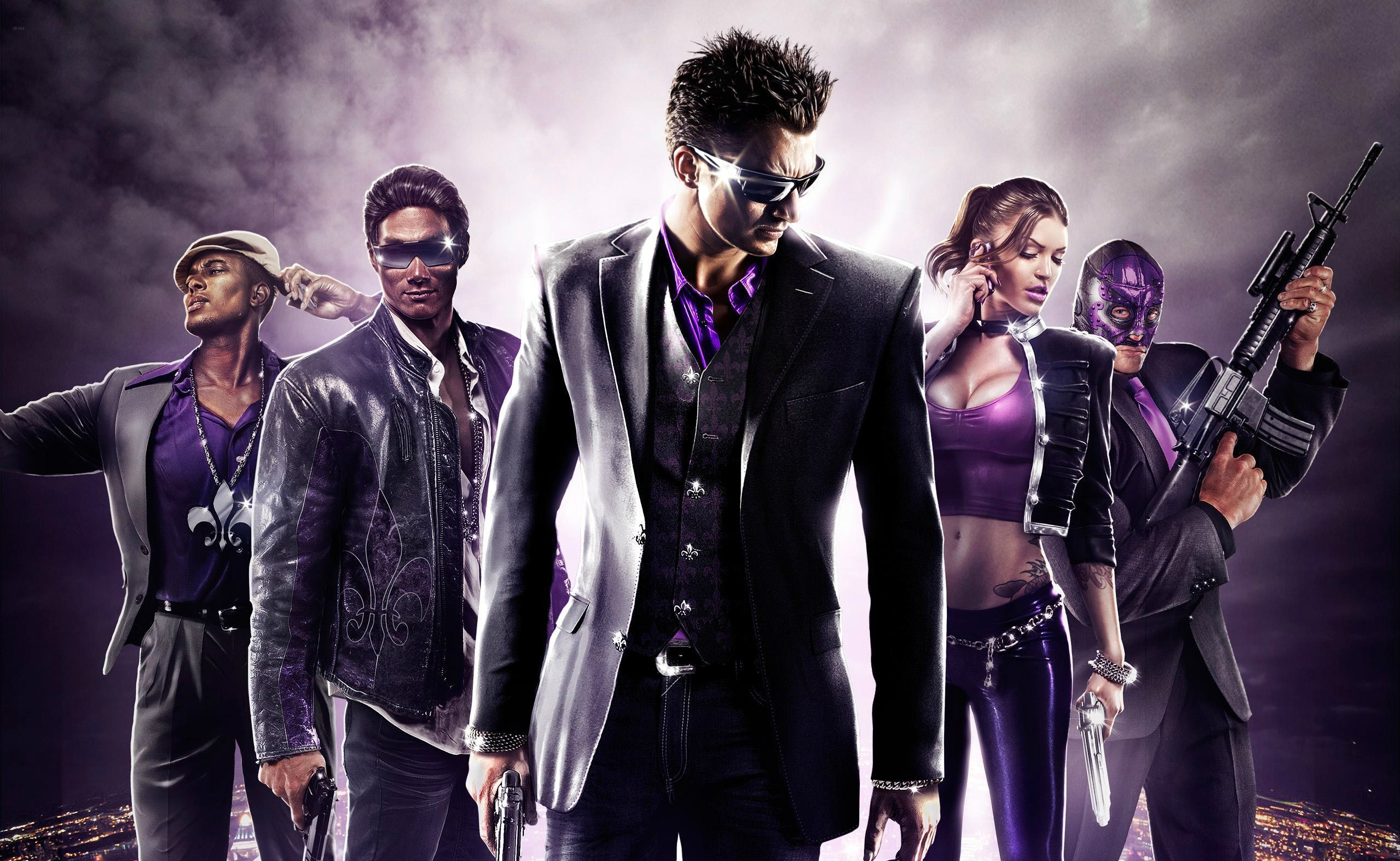 Unholy Saints Gathered in a video game: Saints Row: The Third, depicting Saint Row.