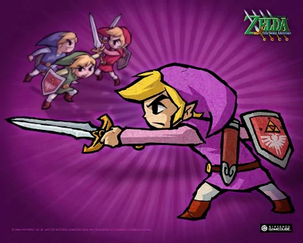 video game The Legend of Zelda: Four Swords Adventures HD Desktop Wallpaper | Background Image
