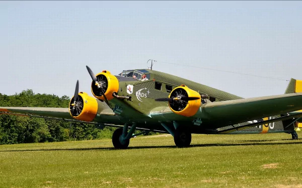 military aircraft junkers ju 52 HD Desktop Wallpaper | Background Image