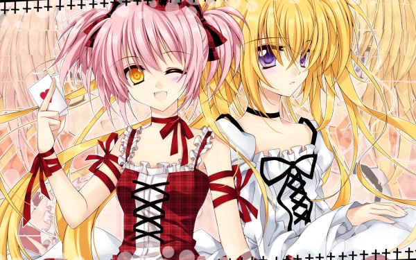 A vibrant HD desktop wallpaper featuring characters from Shugo Chara!, showcasing playful and whimsical designs with a blend of rich colors and dynamic expressions.