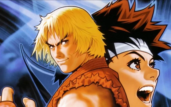 Comic Street Fighter Ken Masters HD Desktop Wallpaper | Background Image