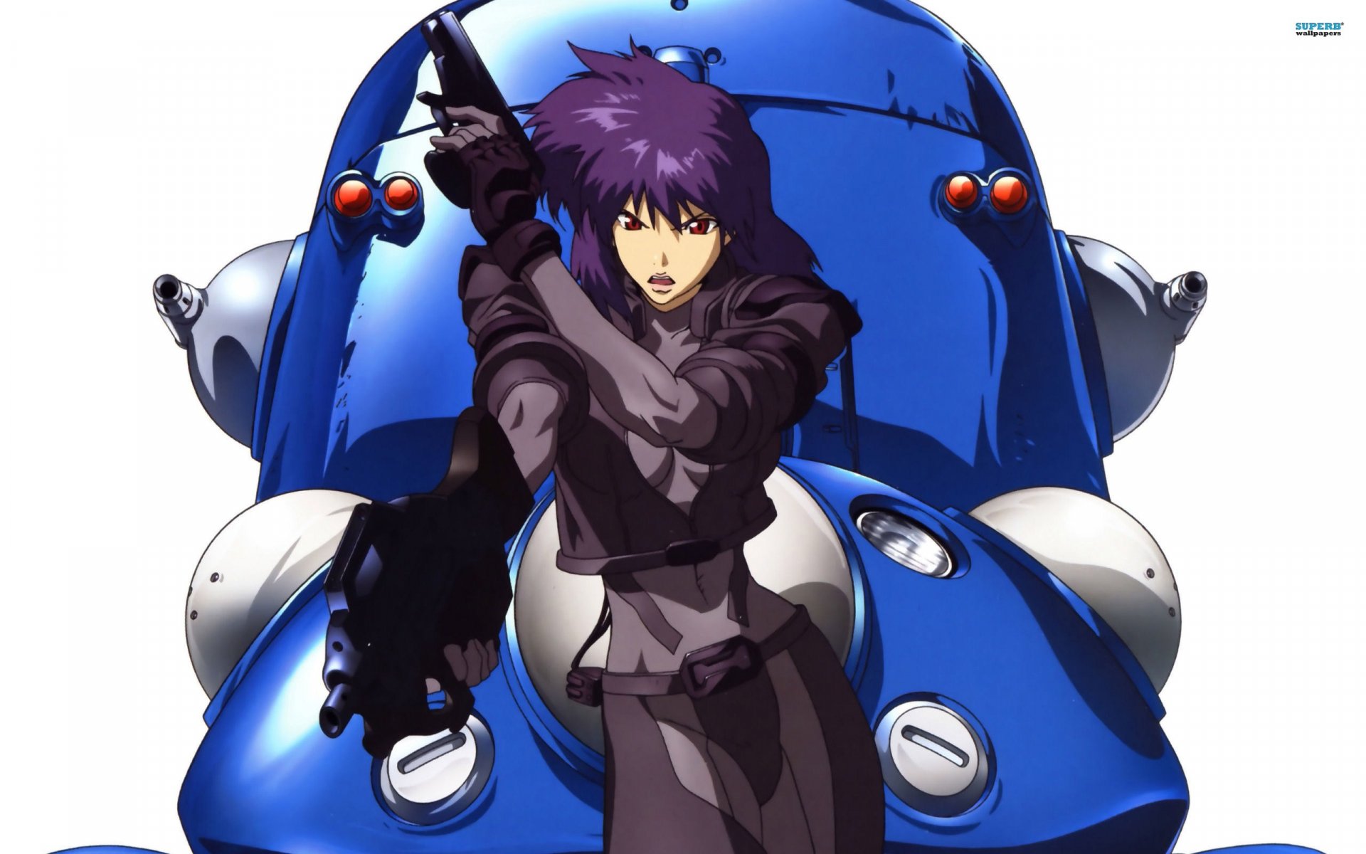 Download Motoko Kusanagi Anime Ghost In The Shell HD Wallpaper