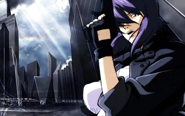 Motoko Kusanagi Anime Ghost in the Shell HD Desktop Wallpaper | Background Image