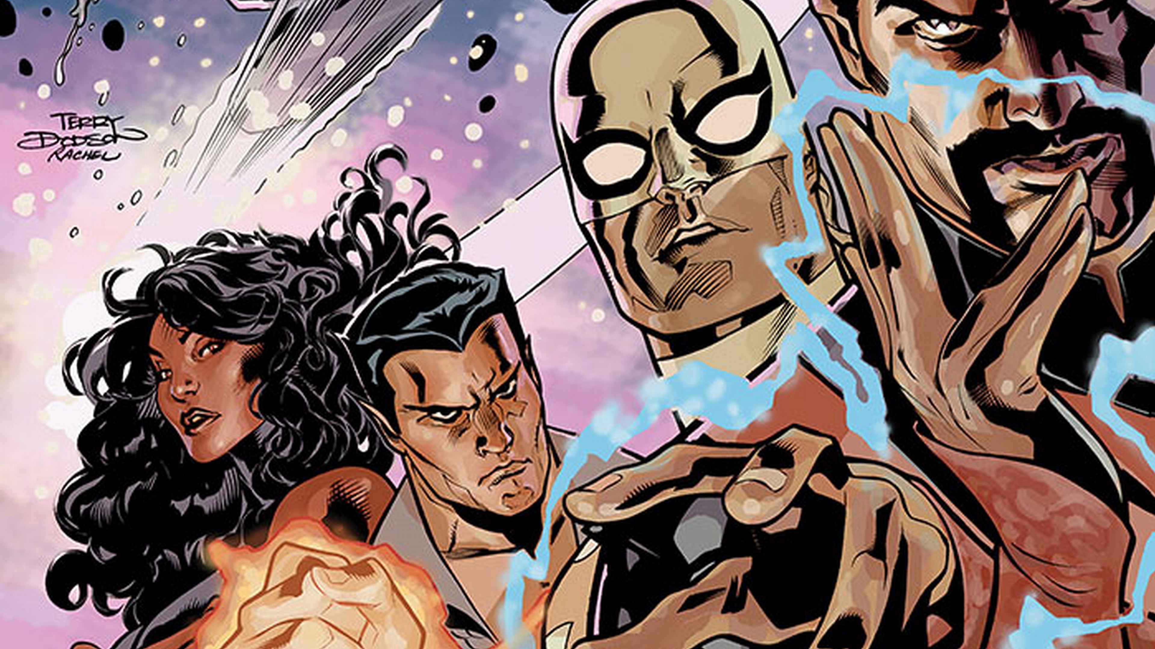 Marvel Comics' Iron Fist defend the city in this 4K Ultra HD desktop wallpaper.