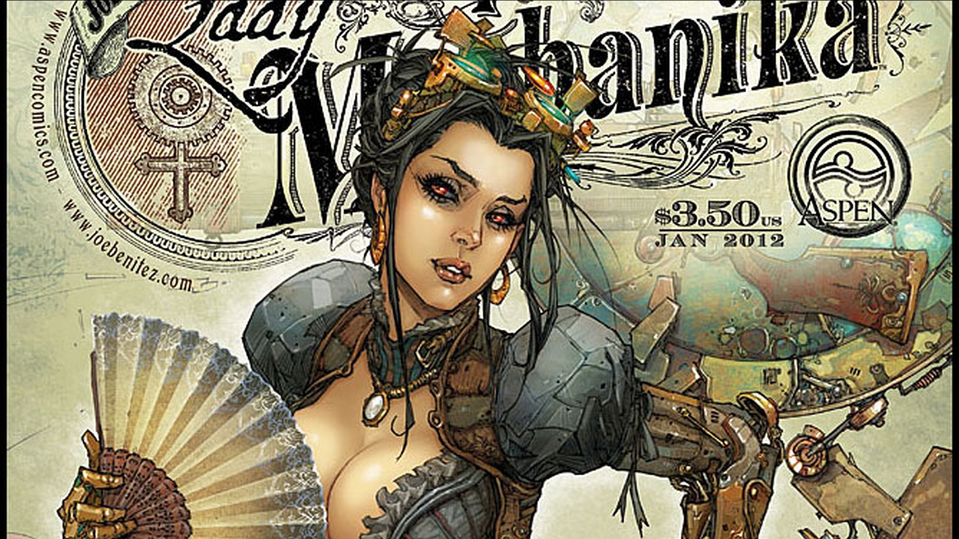 Comics Lady Mechanika HD Wallpaper | Background Image