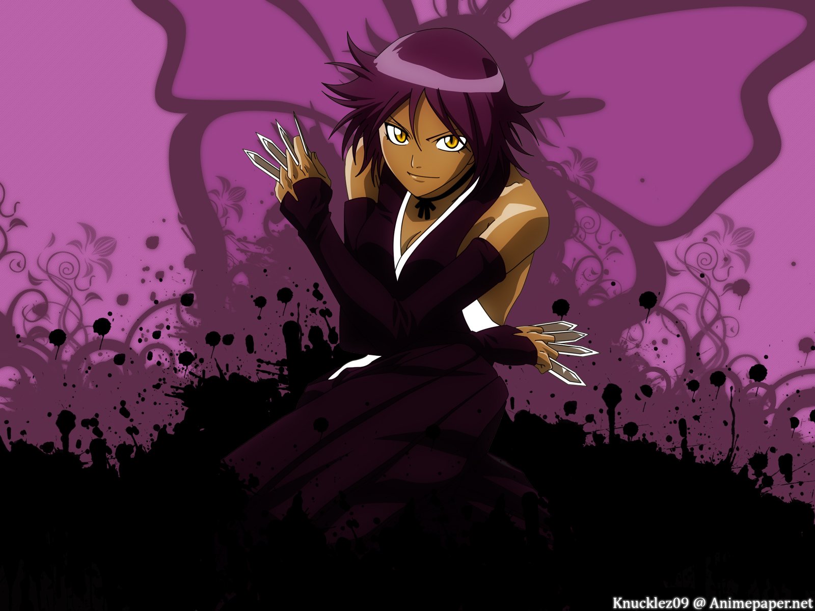 Download Yoruichi Shihôin Anime Bleach Wallpaper